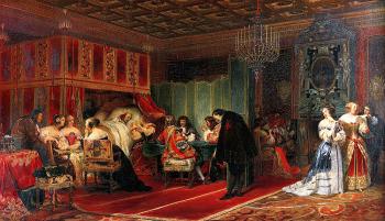 保羅 德拉羅什 Cardinal Mazarin Dying 保羅 德拉羅什 Cardinal Mazarin Dying